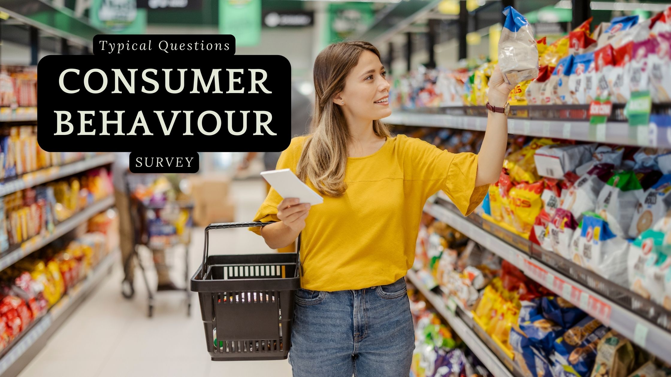 consumer behavior survey