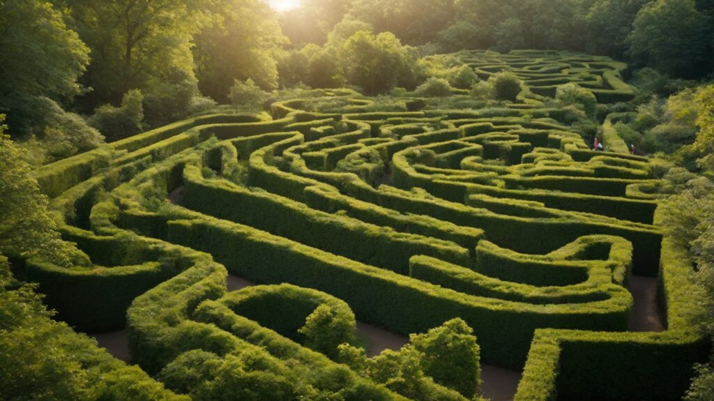 human maze