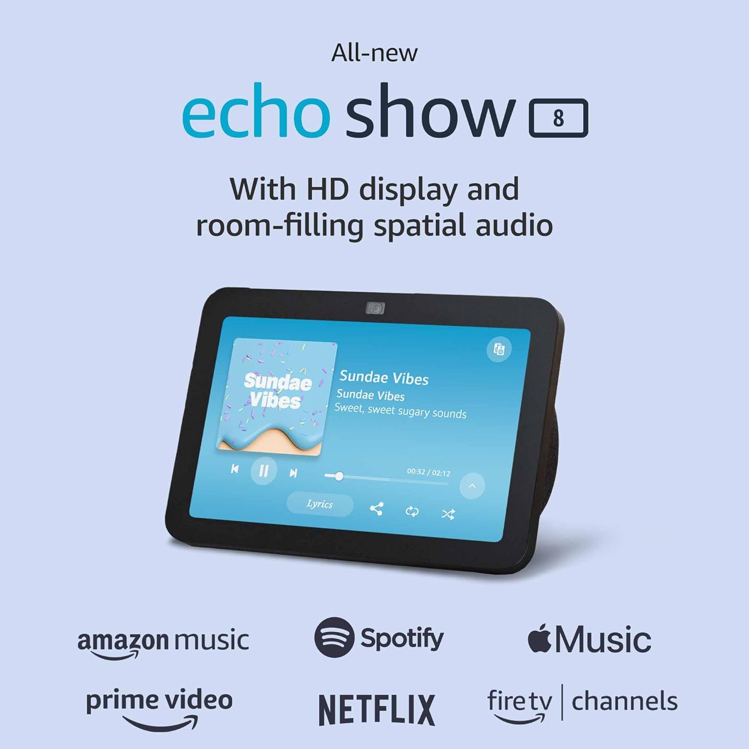All-new Echo Show 8 (3rd Gen, 2023 release)