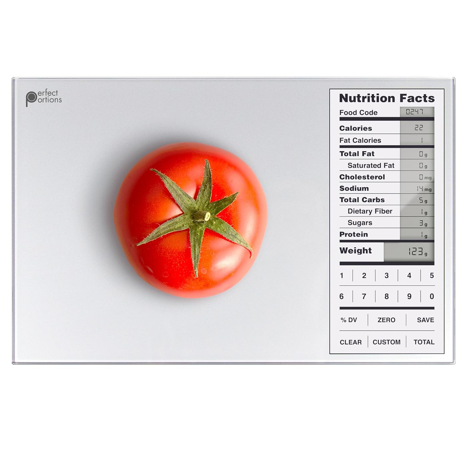 Greater Goods Perfect Portions Nutrition Scale for Meal